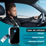 Auto si Moto - Electronice auto - Accesorii electronice auto - Modul Android Auto Wireless goBERA®, Adaptor Auto WiFi 5GHz, BT 5.3, Plug & Play, Compatibil Android 11+ - Infinity.ro