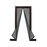 Casa si Gradina - Gradina si terasa - Decoratiuni exterior - Ornamente gradina - Plasa pentru usa impotriva tantarilor, mustelor si altor insecte, cu magnet, neagra, 210x100 cm - Infinity.ro