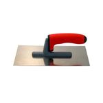 Casa si Gradina - Constructii - Vopsea si tencuieli - Unelte de vopsit si tencuit - Gletiera inox, maner soft, 13x27 cm - Infinity.ro