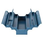 Casa si Gradina - Constructii - Depozitare, transport si protectie - Organizatoare si cutii scule - Cutie scule metalica, 5 compatimente, 43x20x21 cm, Strend Pro - Infinity.ro