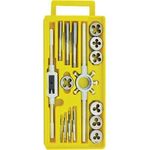 Casa si Gradina - Constructii - Scule electrice si accesorii - Seturi si accesorii pentru gaurit si insurubat - Set tarozi si filiere, 16 piese, M3-M12 - Infinity.ro