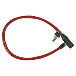 Sport si Outdoor - Ciclism - Accesorii pentru biciclete - Antifurt biciclete - Lacat de biciclete, 650 mm, Strend Pro - Infinity.ro