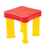 Casa si Gradina - Mobilier - Mobilier copii - Mobilier camera copiilor - Scaun taburet Malipen pentru copii, rosu cu galben - Infinity.ro
