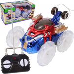 Jucarii, Copii si Bebe - Jucarii si jocuri - Vehicule si jucarii cu telecomanda - Masinute - Masinuta Twister Malplay cu telecomanda si acrobatii cu LED-uri - Infinity.ro