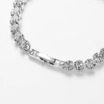 Fashion, accesorii si bijuterii - Femei - Bijuterii femei - Bratari femei - Bratara Tennis cu Pietre Semipretioase Zirconiu, 18 cm, Silver - Infinity.ro