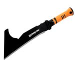 Sport si Outdoor - Camping - Cutite, bricege si accesorii - Cutite si bricege - Maceta, otel, negru, 45 cm, Strend Pro - Infinity.ro