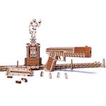 Jucarii, Copii si Bebe - Jucarii si jocuri - Jocuri si puzzle - Puzzle - Puzzle 3D mecanic din lemn poligon de tragere - Infinity.ro