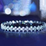 Fashion, accesorii si bijuterii - Femei - Bijuterii femei - Bratari femei - Bratara Tennis cu Pietre Semipretioase Zirconiu, 18 cm, Silver - Infinity.ro