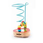 Jucarii, Copii si Bebe - Jucarii si jocuri - Jucarii bebelusi - Jucarii interactive bebelusi - Joc de indemanare Woodyland Mini Labirint - Infinity.ro