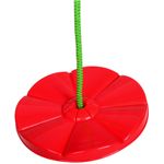 Jucarii, Copii si Bebe - Jucarii si jocuri - Jucarii de exterior - Leagane copii - Leagan suspendabil Tupiko rotund, rosu - Infinity.ro