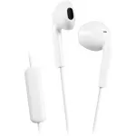 TV, Audio-Video si Foto - Portabile audio - Casti audio - Casti JVC HA-F17M-W-U, Cu fir, In-Ear, Microfon, IPX2, alb - Infinity.ro