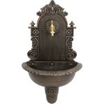 Casa si Gradina - Gradina si terasa - Decoratiuni exterior - Cismele - Chiuveta de gradina 44x21x75 cm, aluminiu, efect cupru, Strend Pro - Infinity.ro