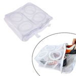 Electronice si Electrocasnice - Masini si uscatoare de rufe - Accesorii masini de spalat si uscatoare - Saculet pentru spalarea si uscarea pantofilor ce necesita o protectie ridicata, Alb, 28 x 27 cm - Infinity.ro