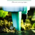 Casa si Gradina - Gradinarit si plante - Instalatii si accesorii pentru irigatii - Accesorii irigare - Set 3 buc Picuratoare cu valva pentru irigare, Debit de apa reglabil, pentru plante de interior, PP, 16.5 cm - Infinity.ro