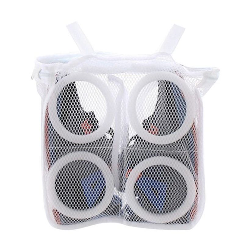 Electronice si Electrocasnice - Masini si uscatoare de rufe - Accesorii masini de spalat si uscatoare - Saculet pentru spalarea si uscarea pantofilor ce necesita o protectie ridicata, Alb, 28 x 27 cm - Infinity.ro