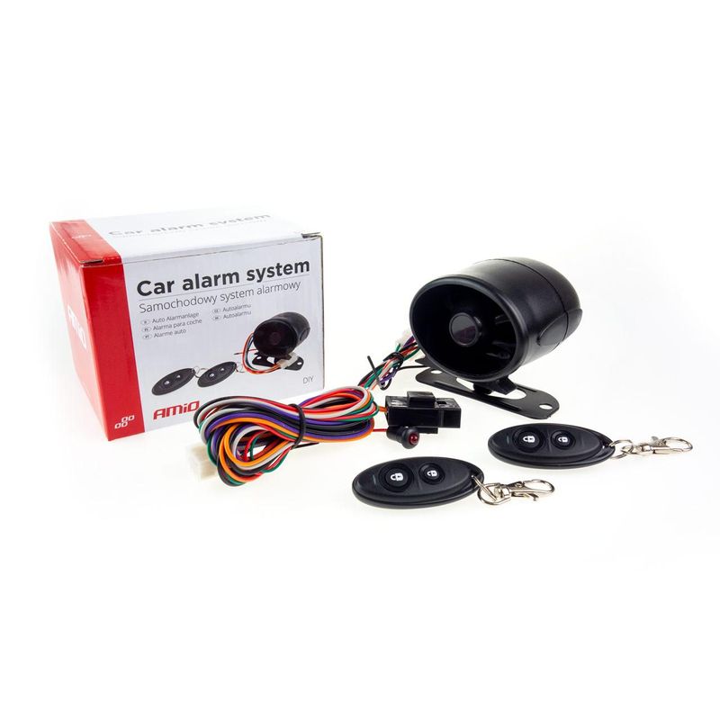 Auto si Moto - Piese auto si accesorii - Interior auto - Accesorii interior - Sistem Alarma auto MINI cu  doua telecomenzi - Infinity.ro