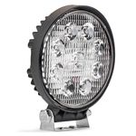 Auto si Moto - Piese auto si accesorii - Caroserie - Faruri, stopuri si proiectoare - Proiector LED pentru Off-Road, ATV, SSV,  culoare 6500K, LED FLOOD, 27W, tensiune 9 - 36V, diametru Ø110 mm - Infinity.ro