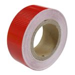 Auto si Moto - Intretinere auto - Stickere auto - Banda reflectorizanta adeziva tip fagure - ROSIE (rola 5cm x 25m) - Infinity.ro