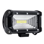 Auto si Moto - Piese auto si accesorii - Caroserie - Faruri, stopuri si proiectoare - Proiector LED pentru Off-Road, ATV, SSV, putere 72W, culoare 6500K, tensiune 9-36V, dimensiuni 135 x 75 x 55 mm - Infinity.ro