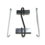 Auto si Moto - Piese auto si accesorii - Caroserie - Alte accesorii caroserie - Suport Universal pentru fixare - asigurare baterie auto, metalic, culoare neagra - Infinity.ro