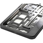 Auto si Moto - Piese auto si accesorii - Caroserie - Alte accesorii caroserie - Suport numar inmatriculare din plastic, calitate Premium, culoare GRAFIT - Infinity.ro