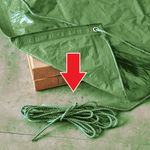 Casa si Gradina - Constructii - Feronerie si accesorii - Sfoara si lanturi - Sfoara rasucita pentru fixare prelata, 6mm x 25m - Infinity.ro