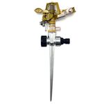 Casa si Gradina - Gradinarit si plante - Instalatii si accesorii pentru irigatii - Aspersoare - Aspersor pulsatoriu alama cu tarus metalic, 75 mp, Strend Pro - Infinity.ro