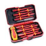 Casa si Gradina - Constructii - Scule de mana si unelte - Surubelnite - Trusa surubelnite electrician 1000 V, set 12 piese, Strend Pro - Infinity.ro