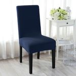 Casa si Gradina - Textile si covoare - Huse pentru mobilier - Husa universala pentru scaune clasice, culoare ALBASTRU MARIN - Infinity.ro