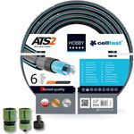 Casa si Gradina - Gradinarit si plante - Instalatii si accesorii pentru irigatii - Furtunuri de gradina si accesorii - Furtun de gradina, antirasucire, 6 straturi, cu accesorii, 1/2", 25 m, Cellfast - Infinity.ro