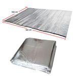 Auto si Moto - Piese auto si accesorii - Piese auto - Tuning - Material insonorizant auto cu strat din aluminiu, dimensiune 140cm x 100 cm x 6mm - Infinity.ro