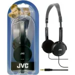 TV, Audio-Video si Foto - Portabile audio - Casti audio - Casti audio JVC HA-L50-BE, Cu fir, On-ear, design elegant, negru - Infinity.ro