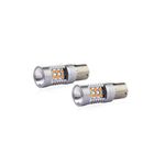 Auto si Moto - Electrice auto - Iluminare si semnalizare - Becuri auto - Set becuri auto cu LED CANBUS compatibil P21W BA15S 24 SMD 6.2W Orange 12/24V, destinat competitiilor auto sau off-road - Infinity.ro