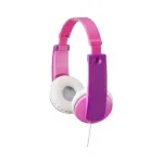 TV, Audio-Video si Foto - Portabile audio - Casti audio - Casti JVC pentru copii HA-KD7-PNE, Over-ear, roz - Infinity.ro