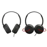 TV, Audio-Video si Foto - Portabile audio - Casti audio - Casti JVC HA-S31M-B-EX, Cu Fir, On-Ear, microfon, negru - Infinity.ro