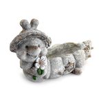 Casa si Gradina - Gradina si terasa - Decoratiuni exterior - Ornamente gradina - Decoratiune gradina, ceramica, omida cu ghiveci, 47x23x28 cm - Infinity.ro