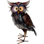 Casa si Gradina - Gradina si terasa - Decoratiuni exterior - Ornamente gradina - Decoratiune gradina, MagicHome, bufnita, metalica, 23x15x40.5 cm - Infinity.ro