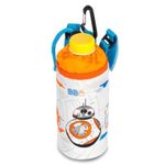Sport si Outdoor - Echipament Sportiv - Accesorii echipament sportiv - Bidoane si shakere - Husa Star Wars BB8 pentru sticla de apa, alb - Infinity.ro