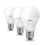 Casa si Gradina - Corpuri si surse de iluminat - Becuri si tuburi neon - Becuri - Set 3 becuri economice LED ETA EKO Classic, 11W (75W), E27, lumina calda - Infinity.ro