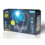Casa si Gradina - Corpuri si surse de iluminat - Becuri si tuburi neon - Becuri - Set 3 becuri economice LED ETA EKO Classic, 11W (75W), E27, lumina calda - Infinity.ro