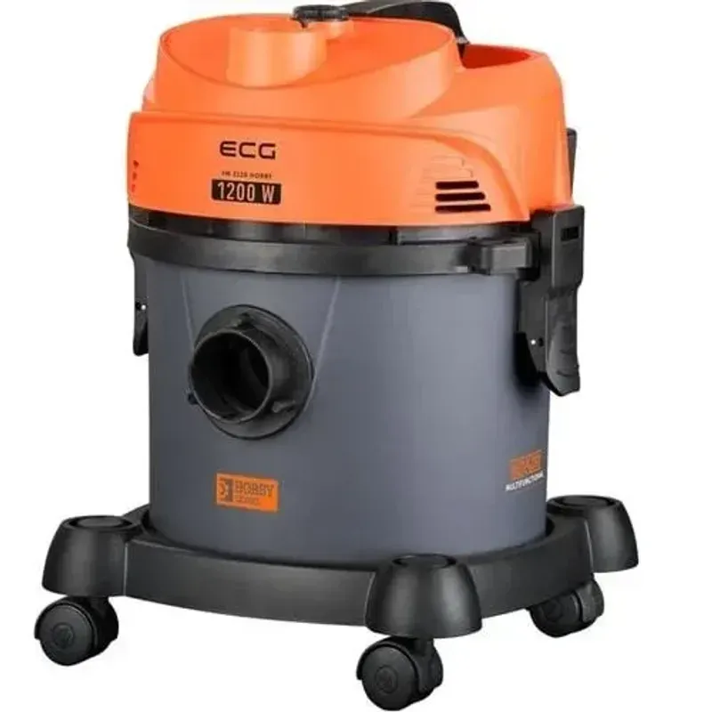 Electronice si Electrocasnice - Ingrijirea locuintei - Aspiratoare - Aspirator multifunctional ECG VM 2120 Hobby, 1200 W, 12L, umed si uscat, suflanta - Infinity.ro