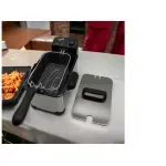 Electronice si Electrocasnice - Electrocasnice bucatarie - Aparate de gatit & desert - Friteuze - Friteuza cu ulei LENTZ 10200, 3 litri, 2000 W, termostat cu reglare continua 150-190°, otel inoxidabil - Infinity.ro