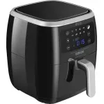 Electronice si Electrocasnice - Electrocasnice bucatarie - Aparate de gatit & desert - Friteuze - Friteuza cu aer fierbinte ECG AF 6000, 7 litri, 1800 W, 8 programe, control temperatura 30-200°C - Infinity.ro