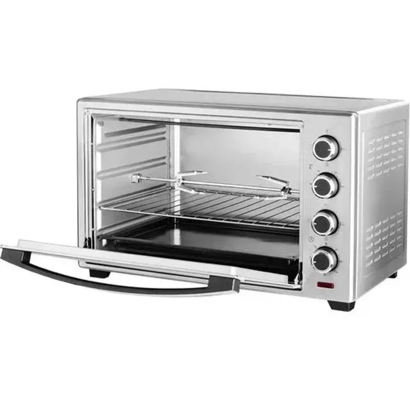 Electronice si Electrocasnice - Aragazuri, cuptoare si hote - Cuptoare - Cuptoare electrice - Cuptor electric ECG ET 20482, 48 L, 2000 W, grill, ventilator convectie - Infinity.ro