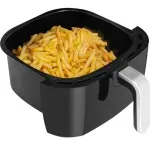 Electronice si Electrocasnice - Electrocasnice bucatarie - Aparate de gatit & desert - Friteuze - Friteuza cu aer fierbinte ECG AF 6000, 7 litri, 1800 W, 8 programe, control temperatura 30-200°C - Infinity.ro