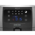 Electronice si Electrocasnice - Electrocasnice bucatarie - Aparate de gatit & desert - Friteuze - Friteuza cu aer fierbinte ECG AF 6000, 7 litri, 1800 W, 8 programe, control temperatura 30-200°C - Infinity.ro