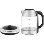 Casa si Gradina - Bucatarie si vesela - Vase pentru gatit - Ibrice - Cana electrica fierbator ECG RK 1781 glass, 1.7 L, 2200 W, 5 setari de temperatura - Infinity.ro