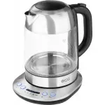 Casa si Gradina - Bucatarie si vesela - Vase pentru gatit - Ibrice - Cana electrica fierbator ECG RK 1781 glass, 1.7 L, 2200 W, 5 setari de temperatura - Infinity.ro