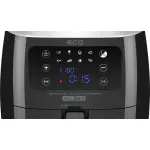 Electronice si Electrocasnice - Electrocasnice bucatarie - Aparate de gatit & desert - Friteuze - Friteuza cu aer fierbinte ECG AF 6000, 7 litri, 1800 W, 8 programe, control temperatura 30-200°C - Infinity.ro