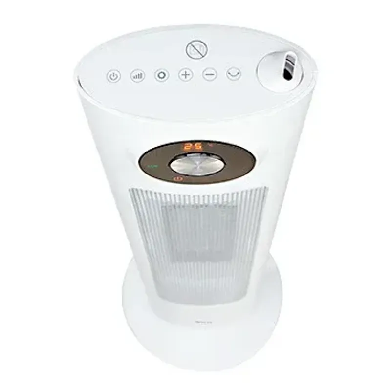 Electronice si Electrocasnice - Climatizare si sisteme de incalzire - Aparate incalzire aer - Aeroterme - Aeroterma ceramica turn cu umidificare ECG KT 300 HM, 1200/2000W, LCD - Infinity.ro